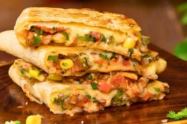 Cheesy Mexican Style Quesadilla