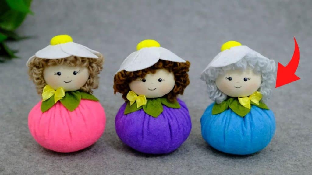 DIY Cute Berry Dolls