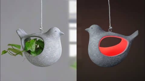 DIY Hanging Bird Planter | DIY Joy Projects and Crafts Ideas