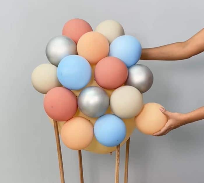 DIY Teddy Bear Hot Air Balloon Decoration Craft