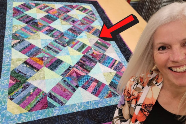 Donna's Scrappy Lattice Quilt Pattern