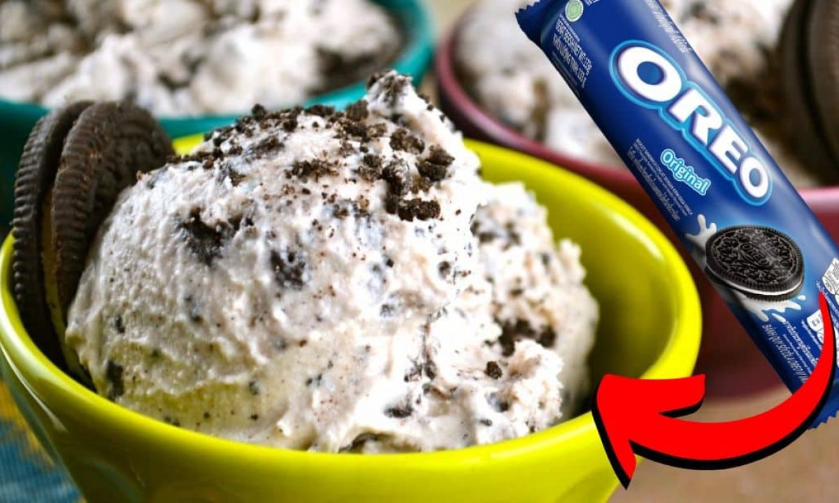 Oreo ice cream recipe cheap for ice cream maker