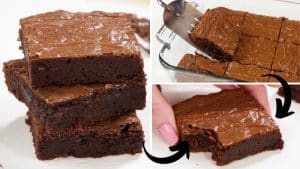Easy 4-Ingredient Brownies Recipe