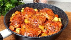Easy Chicken With Potatoes and Carrots Recipe