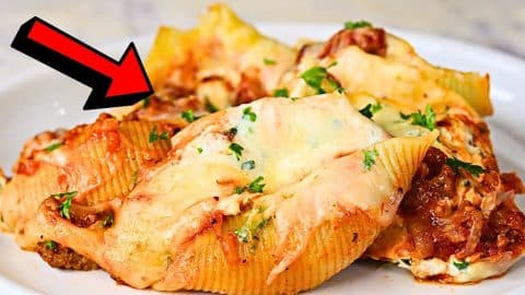 Easy, Delicious, and Cheesy Stuffed Pasta Shell Recipe | DIY Joy Projects and Crafts Ideas