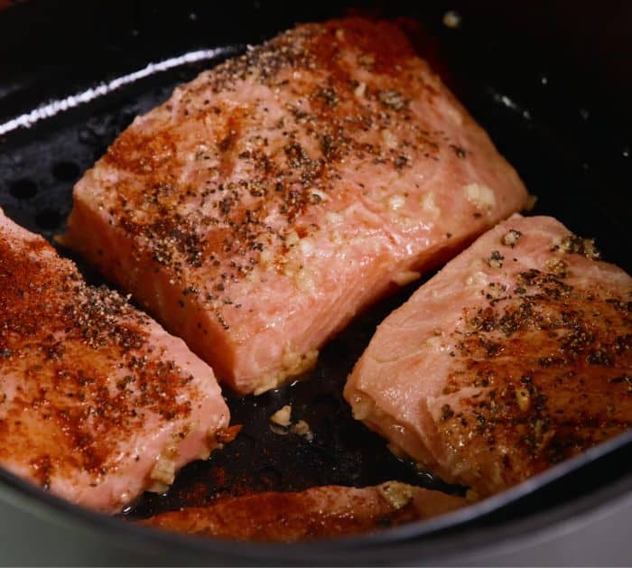 Easy Healthy Air-Fried Salmon Recipe