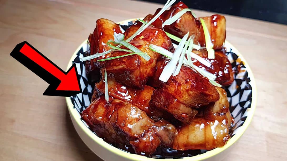 Easy Sticky Pork Belly Dinner Recipe Idea | DIY Joy Projects and Crafts Ideas