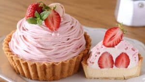 Easy Strawberry Cheesecake Tart Recipe