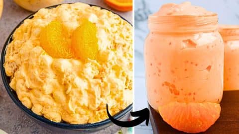 6-Ingredient Vintage Orange Fluff Salad Recipe | DIY Joy Projects and Crafts Ideas