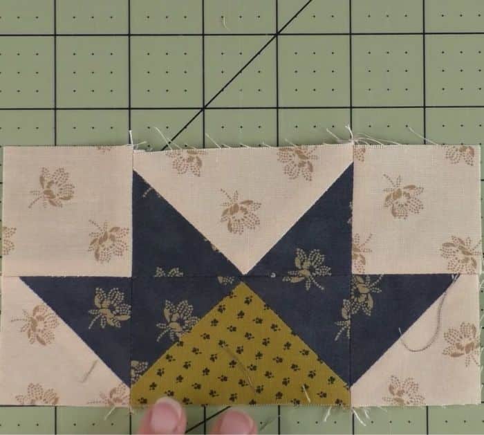 Easy to Make Thistle Flower Quilt Block