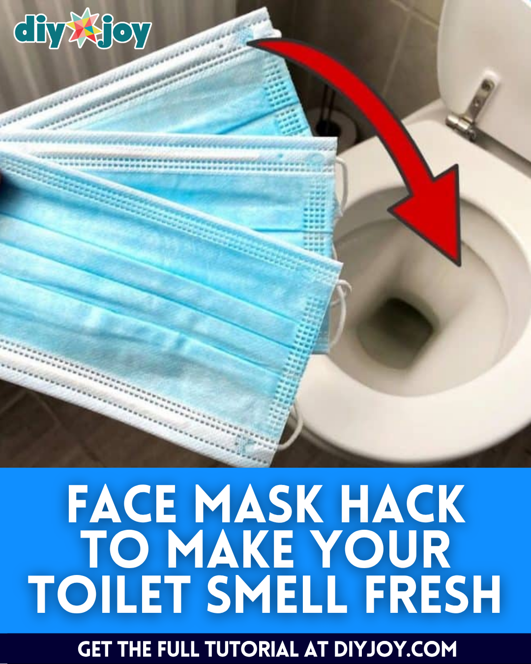 Genius Face Mask Hack To Make Your Toilet Smell Fresh