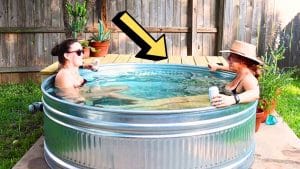 How to Build a DIY Backyard Stock Tank Pool