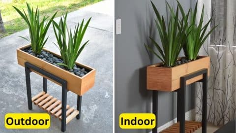 How to Build a Simple Raised Planter Box | DIY Joy Projects and Crafts Ideas
