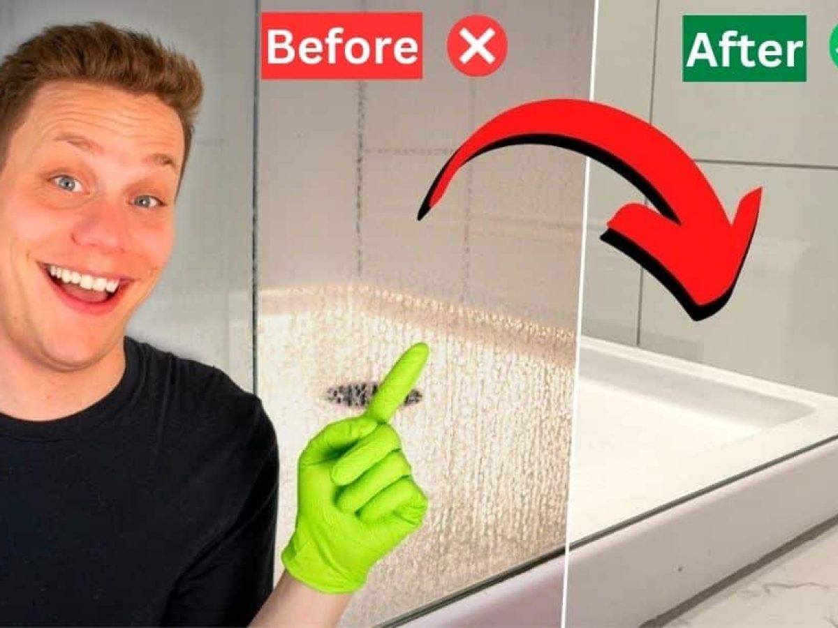 How To Clean Glass Shower Doors The Easy Way