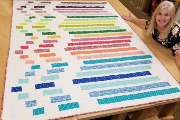 How to Sew a Simple Dart Quilt (with Free Pattern)
