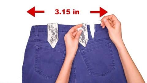 How to Upsize Jeans in the Waist to Fit Perfectly | DIY Joy Projects and Crafts Ideas