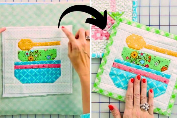 How to Use Backing Fabric as Binding for Quilts
