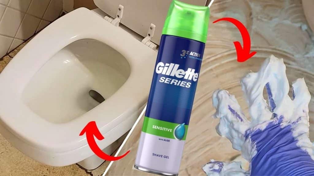 Learn How to Make Your Bathroom Smell Fresh with Shaving Cream!