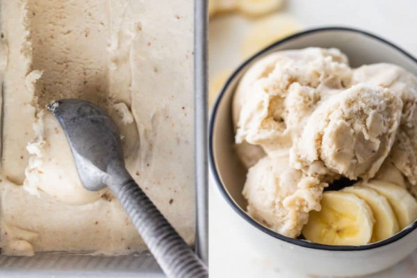 No-Sugar Homemade Banana Ice Cream