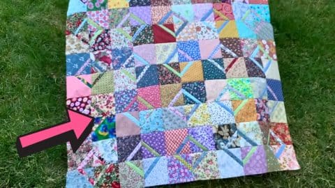 Simple Quilt Using 5-Inch Squares and 1-Inch Strips | DIY Joy Projects and Crafts Ideas