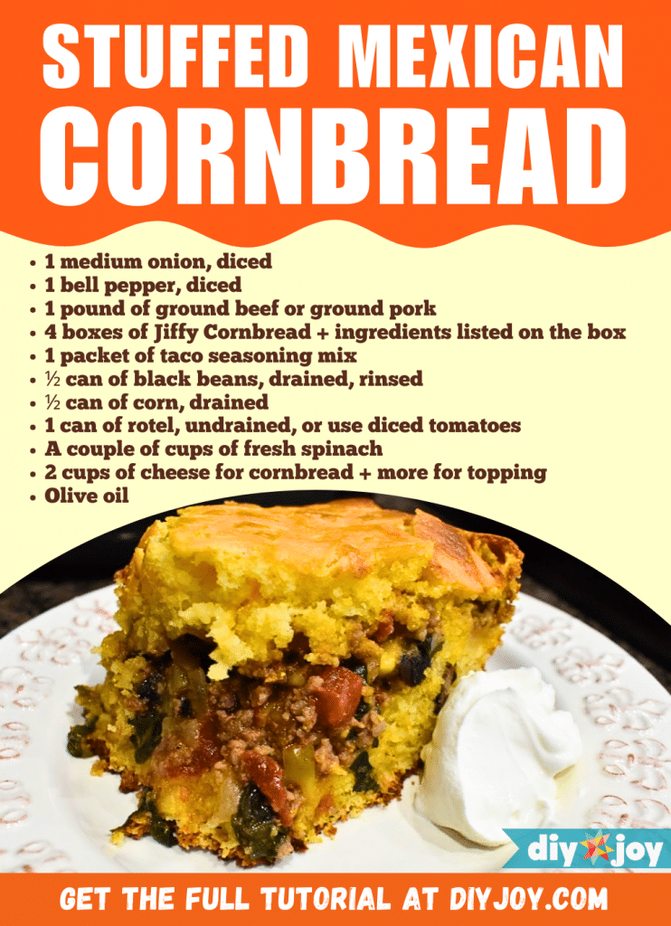 Easy Stuffed Mexican Cornbread Recipe 4141