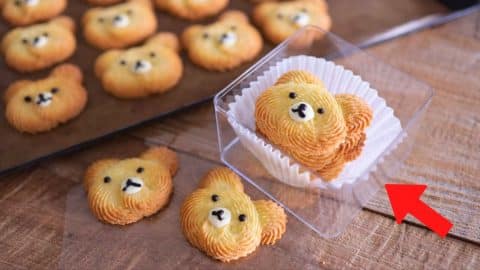 Teddy Bear Butter Cookie Recipe | DIY Joy Projects and Crafts Ideas