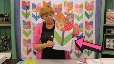 Totally Tulips Quilt With Jenny Doan | DIY Joy Projects and Crafts Ideas