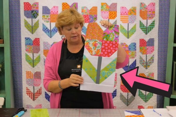Totally Tulips Quilt With Jenny Doan