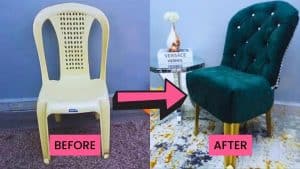 Transform a Plastic Chair into an Accent Chair