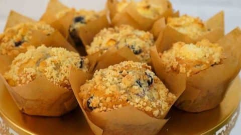 Blueberry Cream Cheese Muffin Recipe | DIY Joy Projects and Crafts Ideas