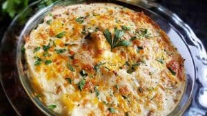 Cheesy Potato & Sausage Casserole Recipe