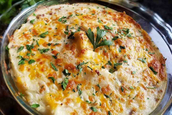 Cheesy Potato and Sausage Casserole Recipe