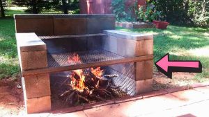 DIY Backyard Cinder Block Grill Tutorial