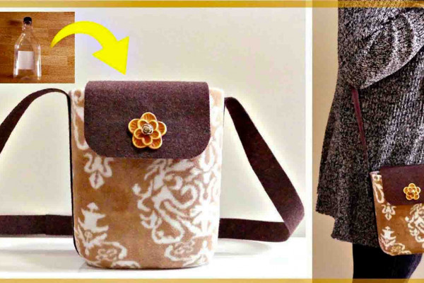 DIY No-Sew Bag Tutorial
