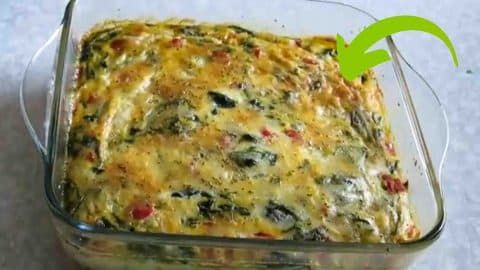 Easy and Healthy Spinach Egg Casserole | DIY Joy Projects and Crafts Ideas