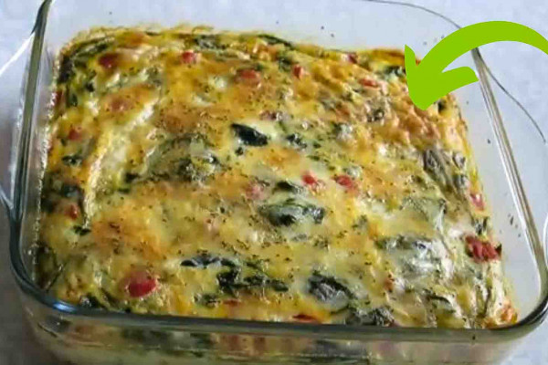 Easy and Healthy Spinach Egg Casserole Recipe