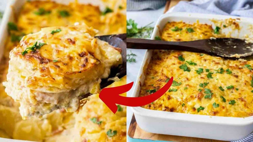 Easy Cheesy Potato Bake Recipe