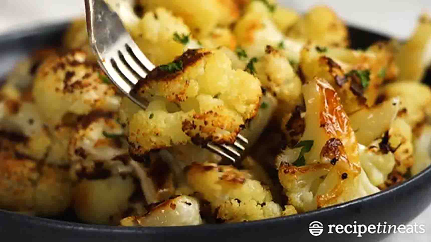 Easy Roasted Cauliflower Recipe | DIY Joy Projects and Crafts Ideas