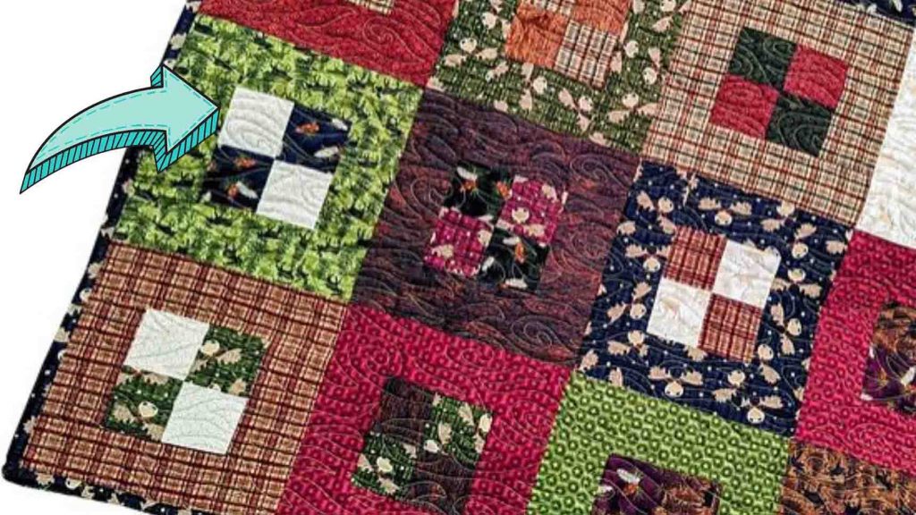 Four-Patch Squared Layer Cake Quilt Tutorial