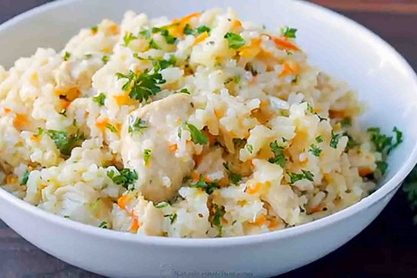 Instant Pot Chicken and Rice Recipe