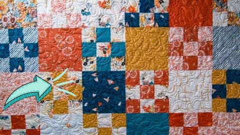 Layer Cake Garden Games Quilt Tutorial | DIY Joy Projects and Crafts Ideas