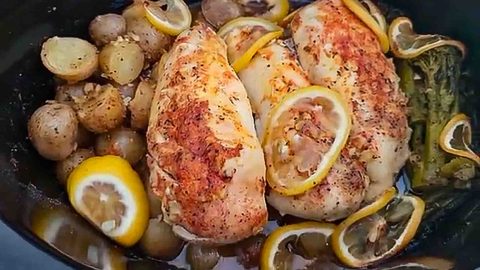 Slow Cooker Chicken Dinner Recipe | DIY Joy Projects and Crafts Ideas