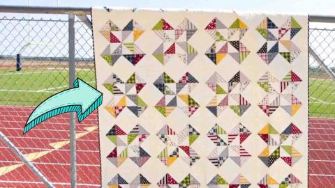 Star Cakes Shortcut Quilt Pattern Tutorial | DIY Joy Projects and Crafts Ideas