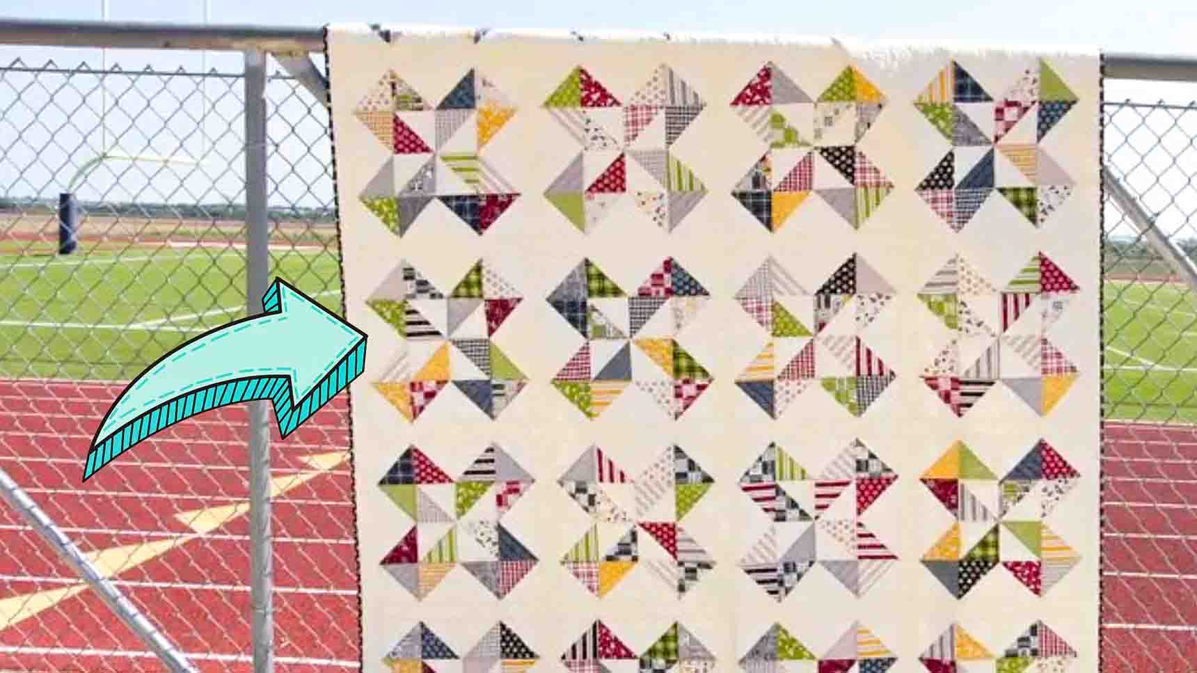 Star Cakes Shortcut Quilt Pattern Tutorial | DIY Joy Projects and Crafts Ideas