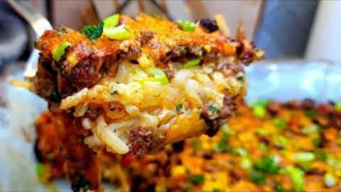 Taco Hashbrown Casserole Recipe | DIY Joy Projects and Crafts Ideas