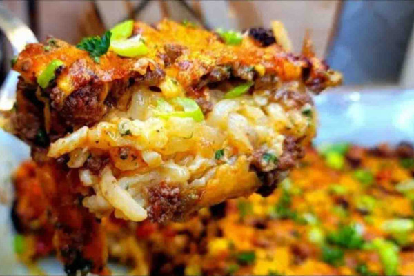 Taco Hashbrown Casserole Recipe
