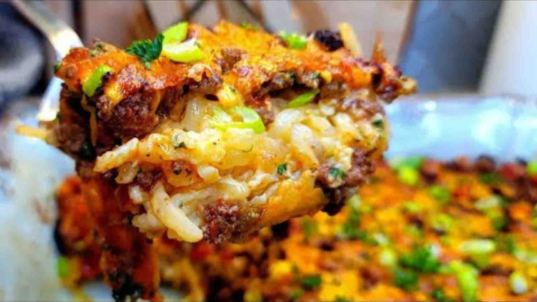 Taco Hashbrown Casserole Recipe | DIY Joy Projects and Crafts Ideas