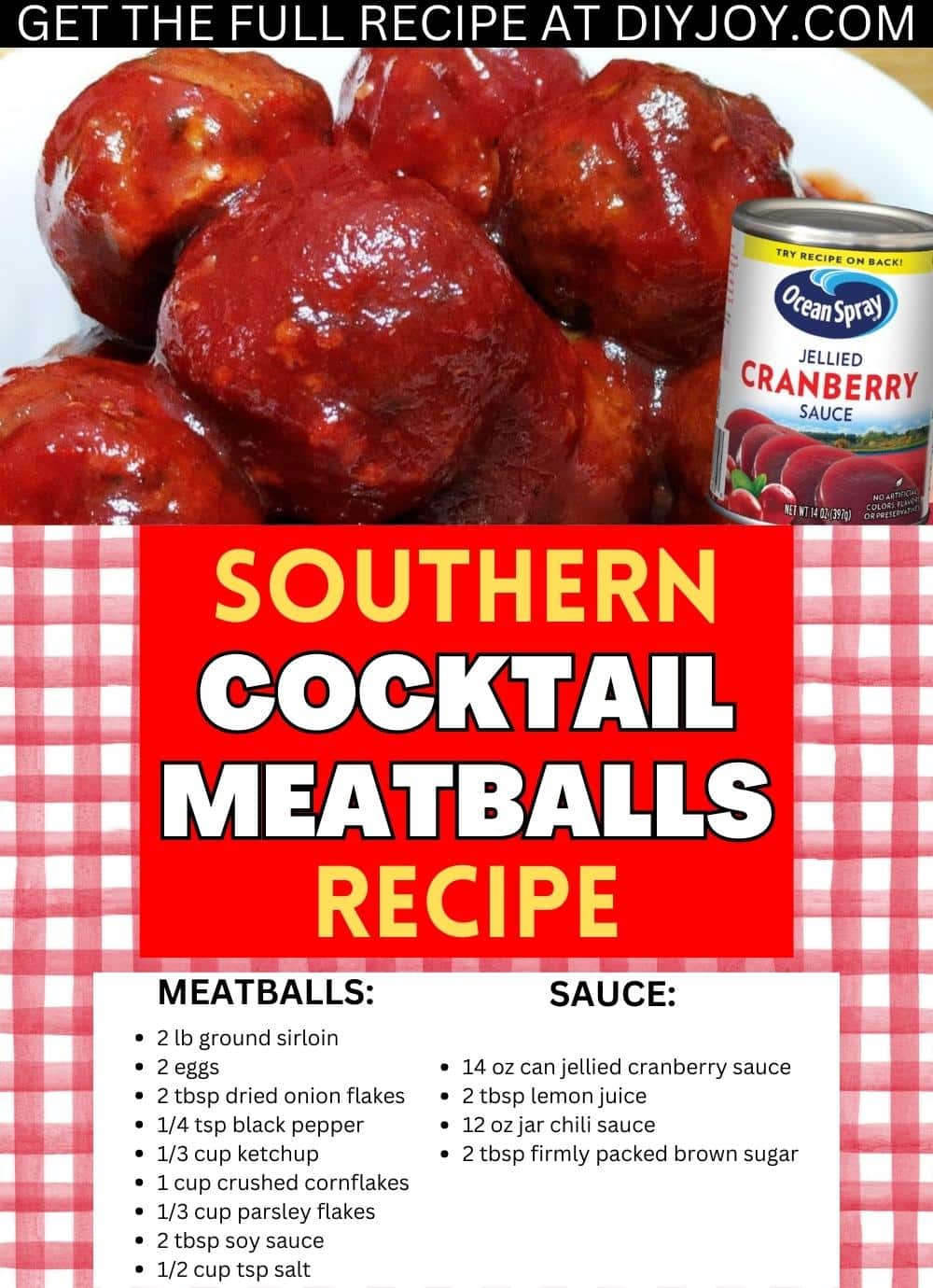 Southern Cocktail Meatballs Recipe