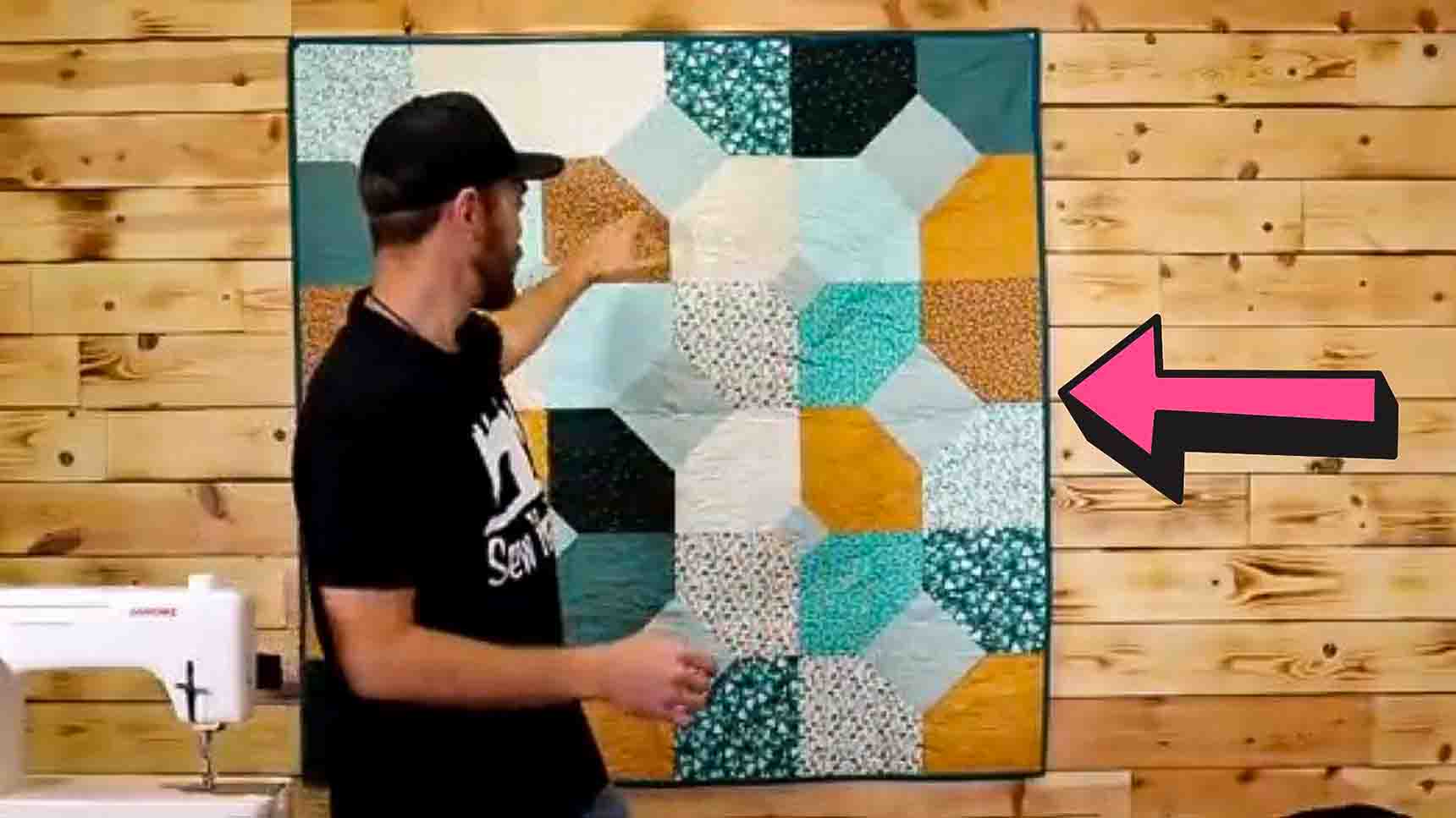 10-Minute Block Quilt for Beginners | DIY Joy Projects and Crafts Ideas