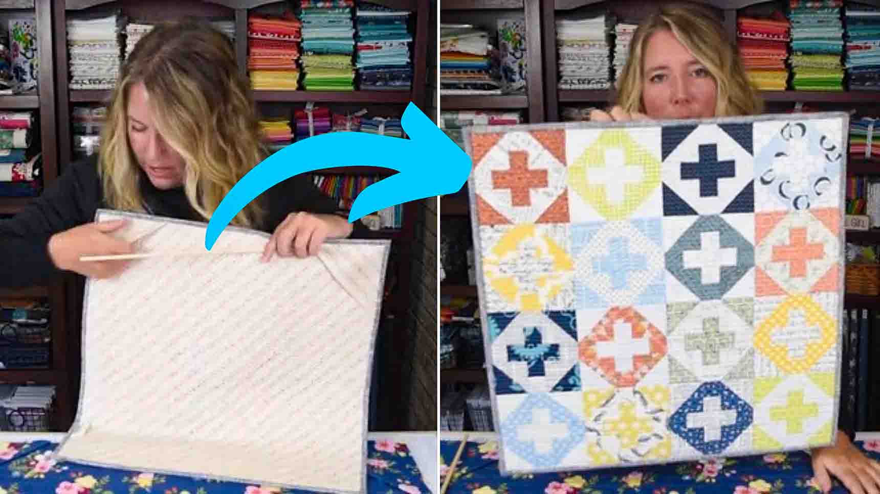 3 Ways To Hang A Mini Quilt | DIY Joy Projects and Crafts Ideas